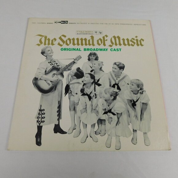 Sound of Music Original Broadway Cast Columbia Masterworks Vinyl LP Record 1959 - Picture 4 of 8